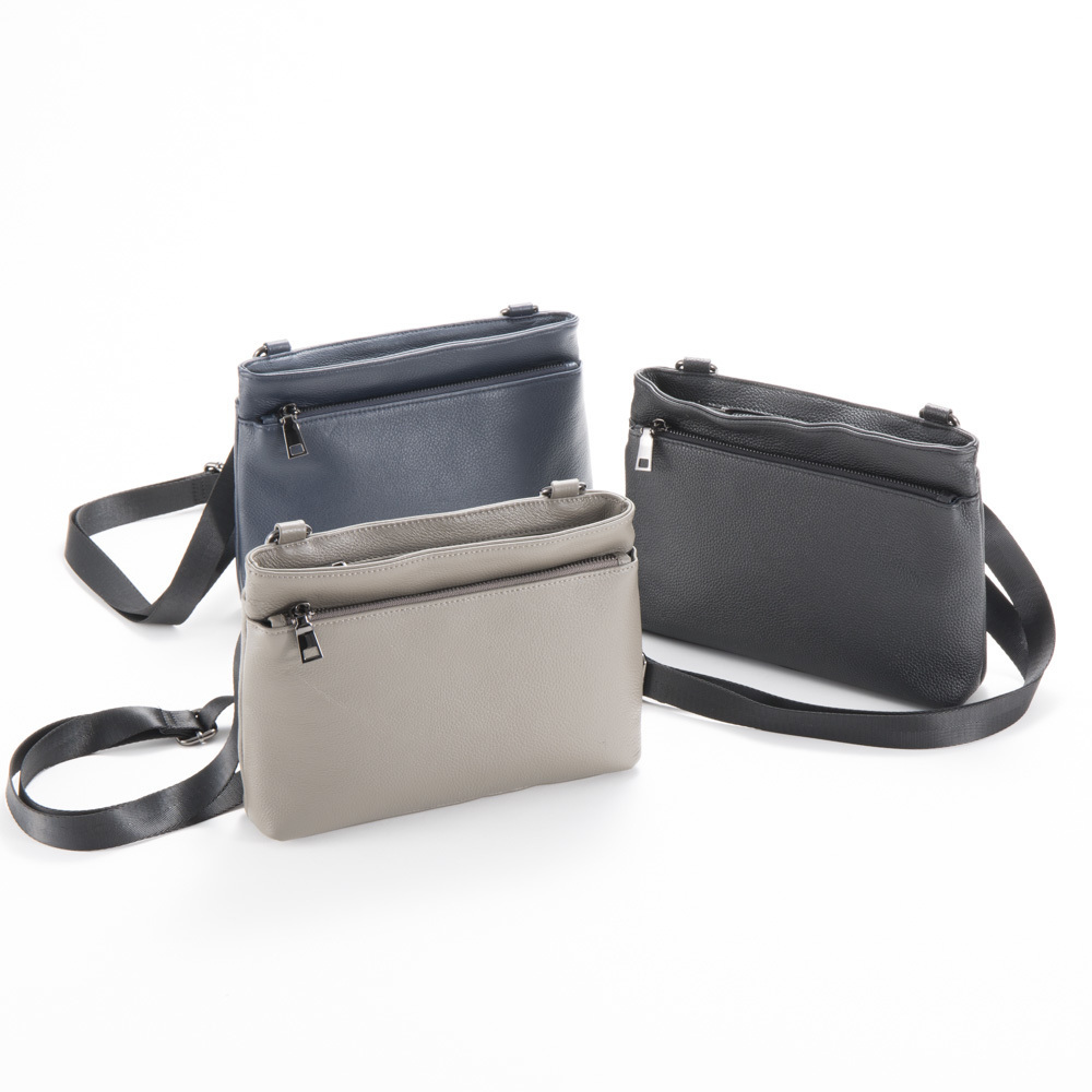 Nano Nano Leather Shoulder Bag Black